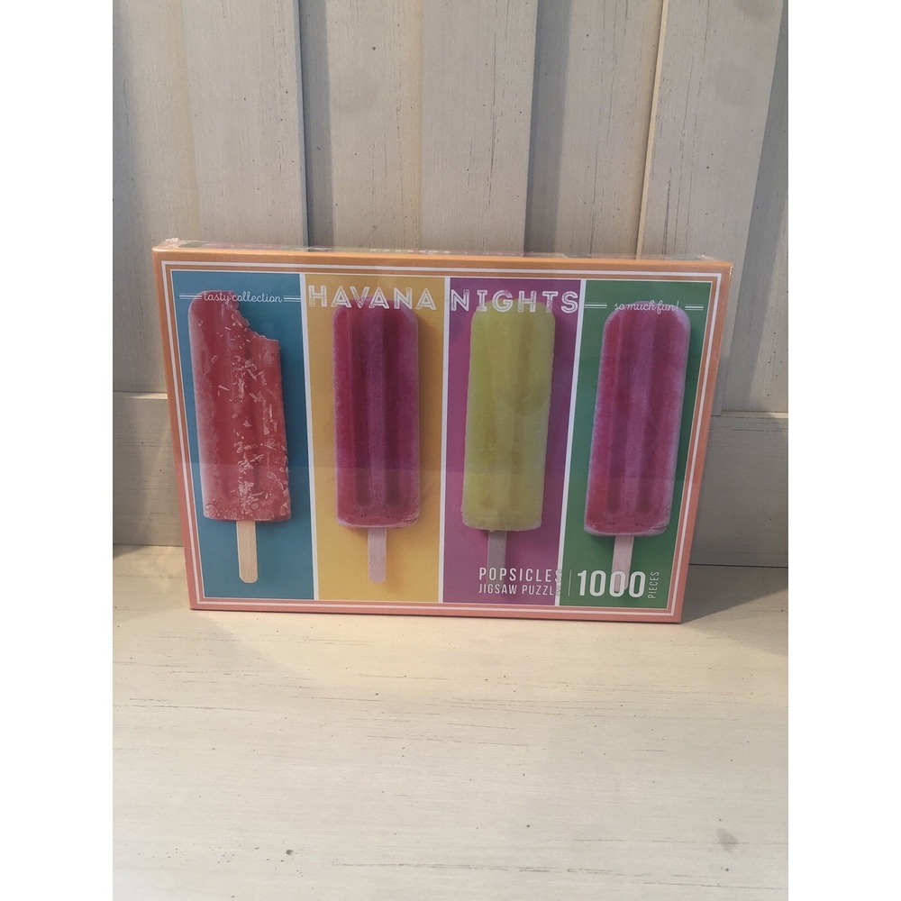 Popsicles Jigsaw puzzle "Havana Nights" 1000 pieces Factory Sealed!